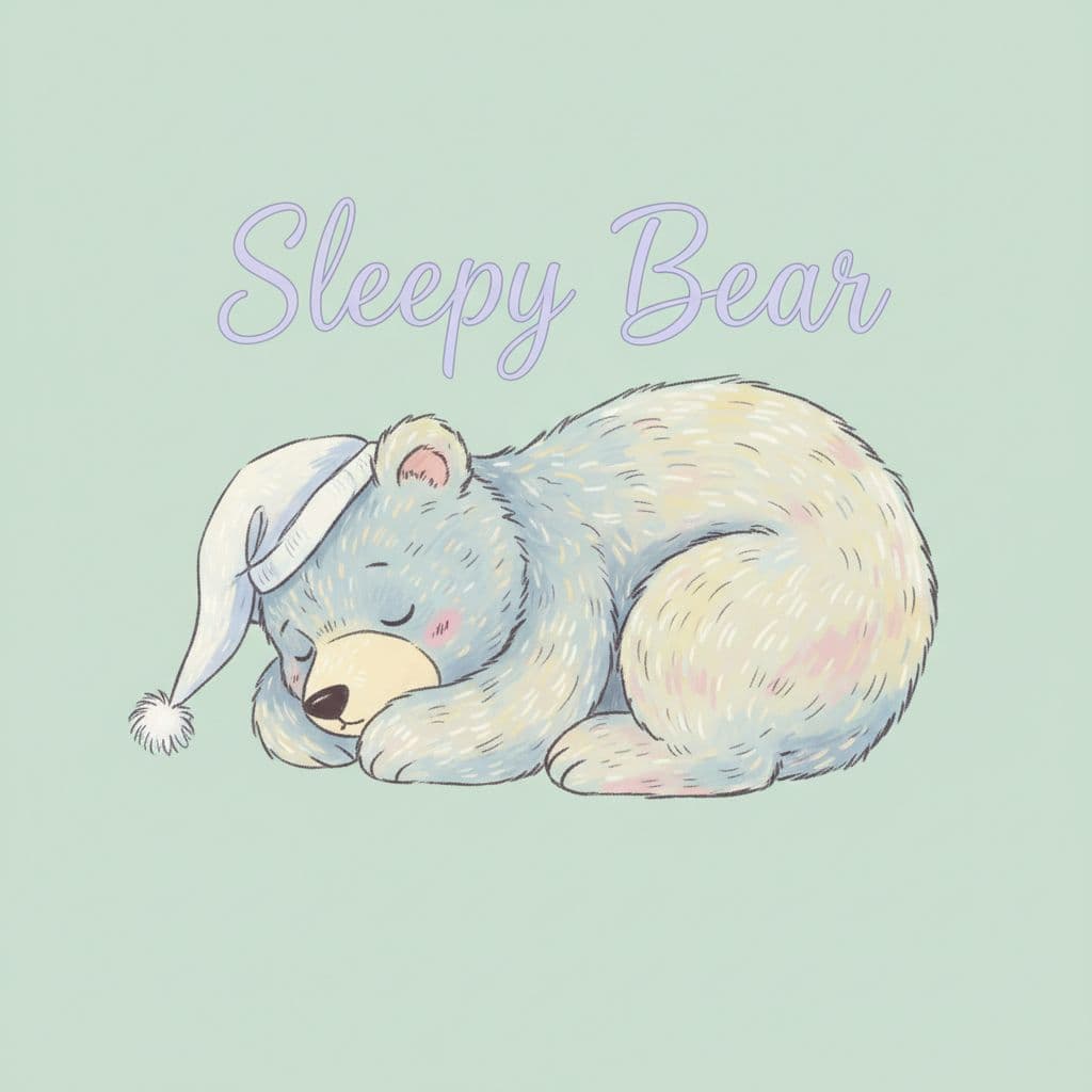 Design of a sleeping bear